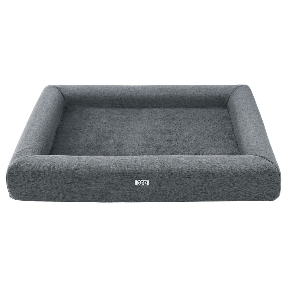 Calming Sofa Cushion Pet Bed — Removable Washable Cover, 90cm