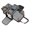 Expandable Pet Carrier Bag — Foldable Travel Carrier for Cats & Small Dogs