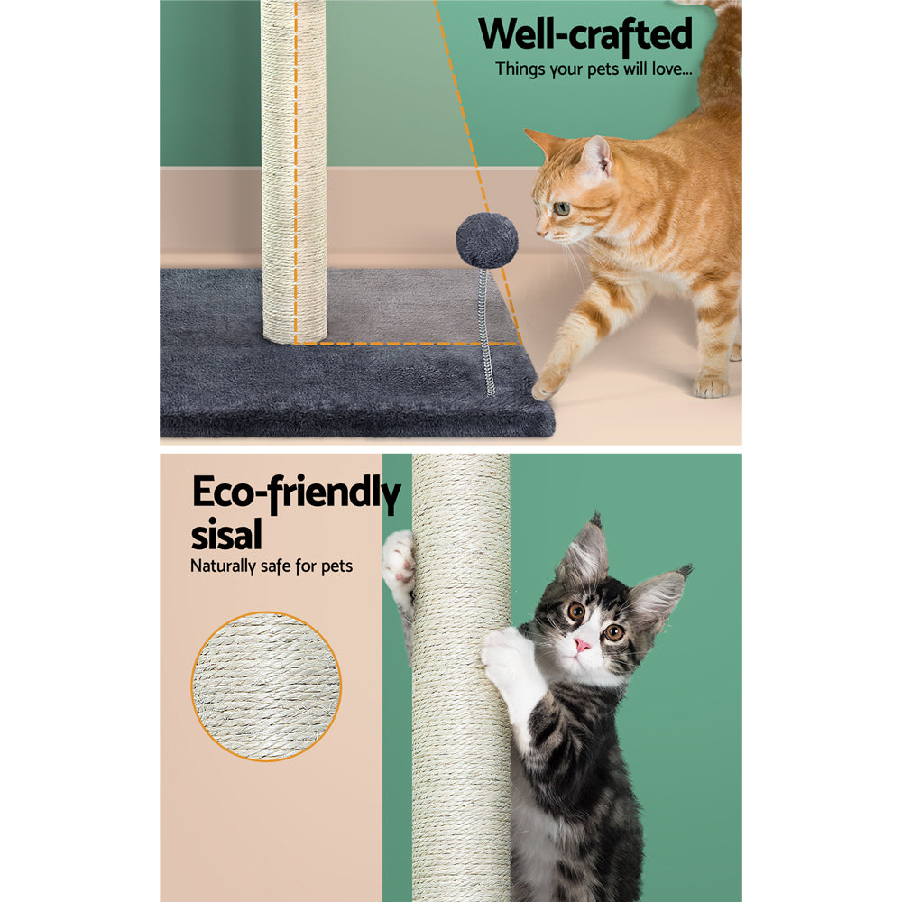 Cat Tree 105cm — Multi-Level Scratching Tower with Condo