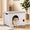 Weatherproof Outdoor Cat House — Stackable Insulated Shelter