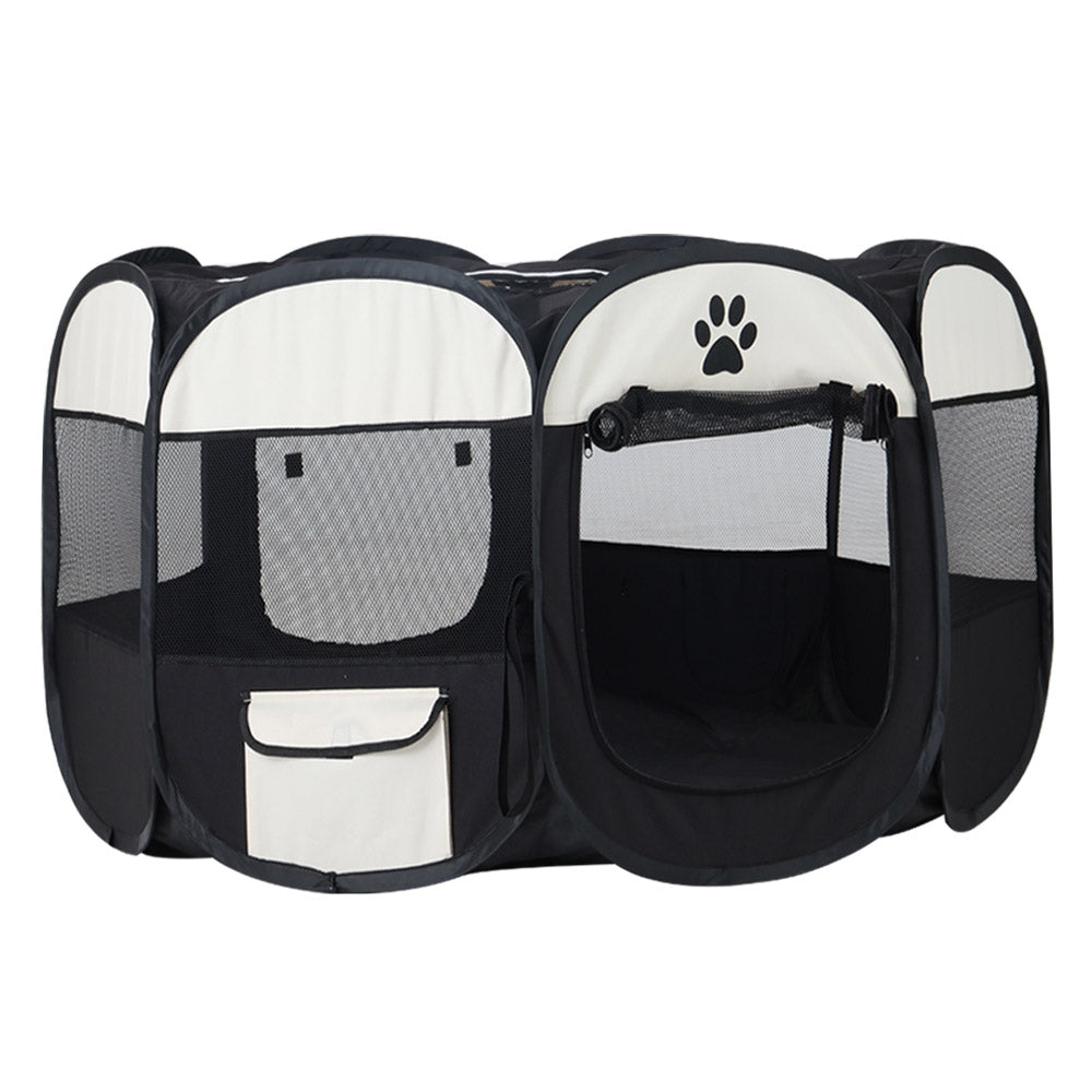 Pop-Up Dog Playpen Tent — Portable Pet Fence, 3XL