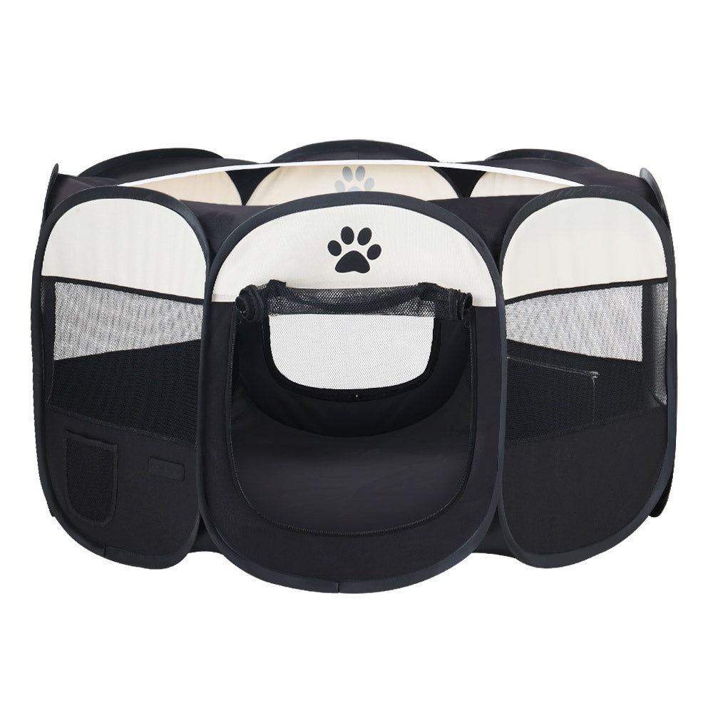 Pop-Up Dog Playpen Tent — Portable Pet Fence, 3XL