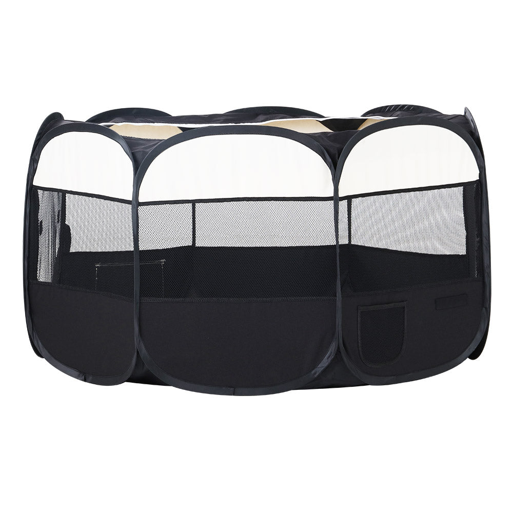 Pop-Up Dog Playpen Tent — Portable Pet Fence, 3XL