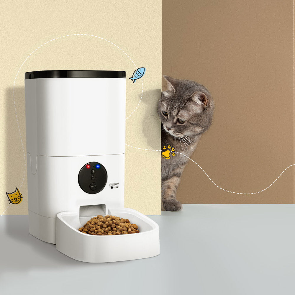 6L Smart Wi-Fi Automatic Pet Feeder — App-Controlled Meal Timer
