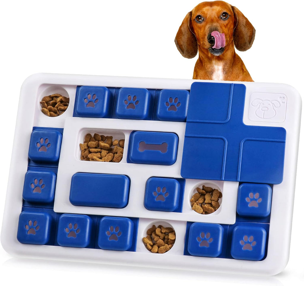 Interactive Dog Puzzle Toy — Slow Feeder & Treat Dispenser