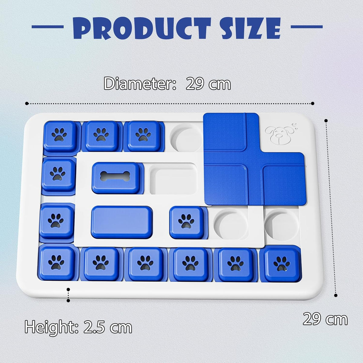Interactive Dog Puzzle Toy — Slow Feeder & Treat Dispenser
