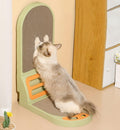 Vertical Cat Scratching Board - Durable Corrugated Wall Scratcher