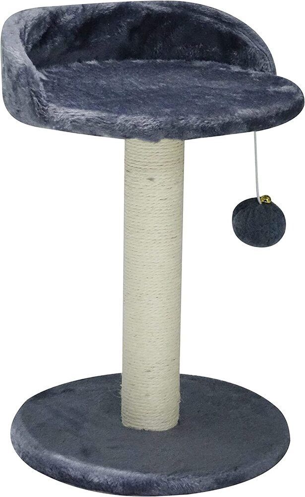 Cat Tree Tower with Plush Perch, Condo & Scratching Posts