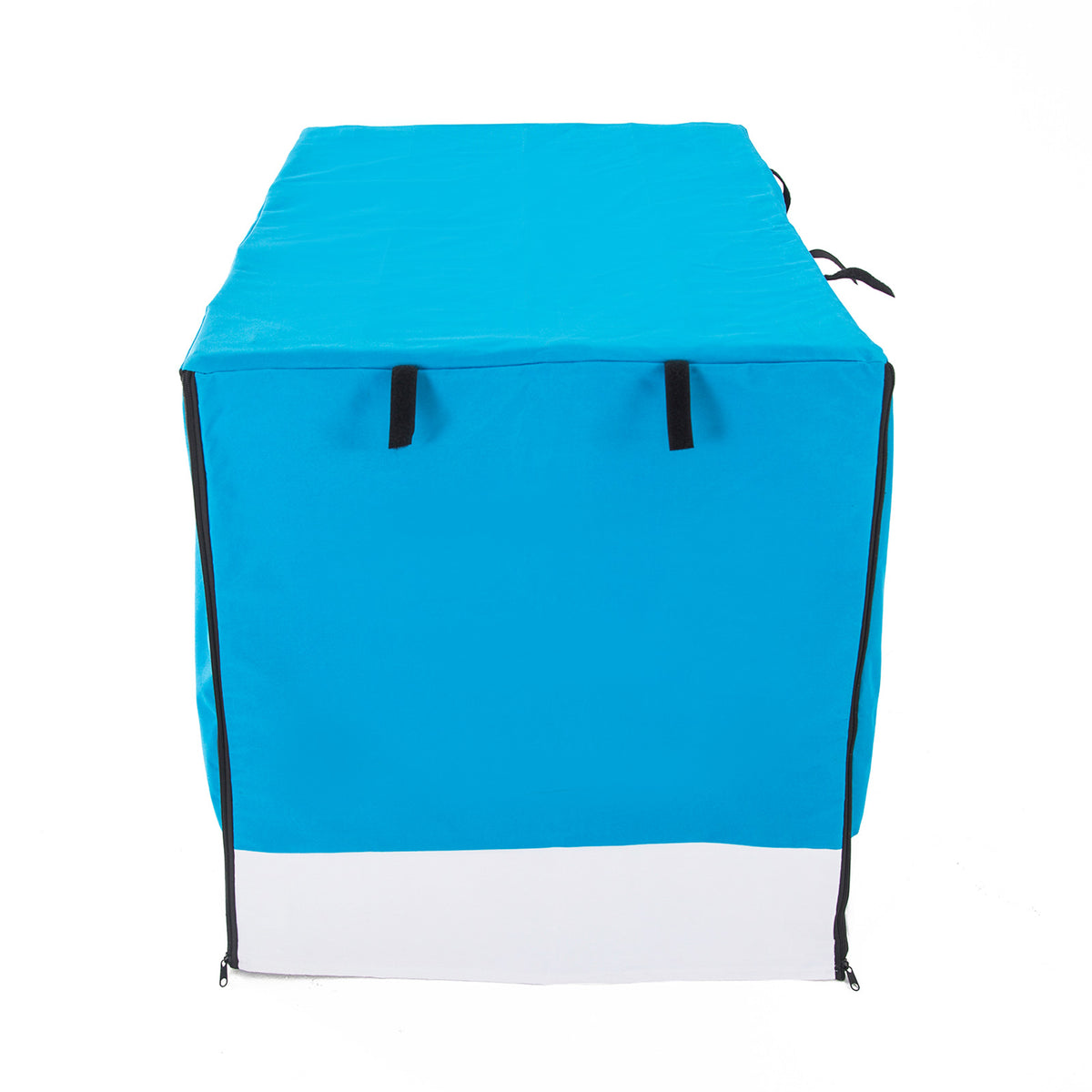 Dog Crate Cover — Fits 24in Wire Cage (Blue)