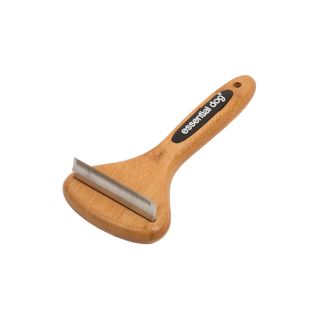 Natural Bamboo Deshedding Tool — Cats & Dogs (Medium)