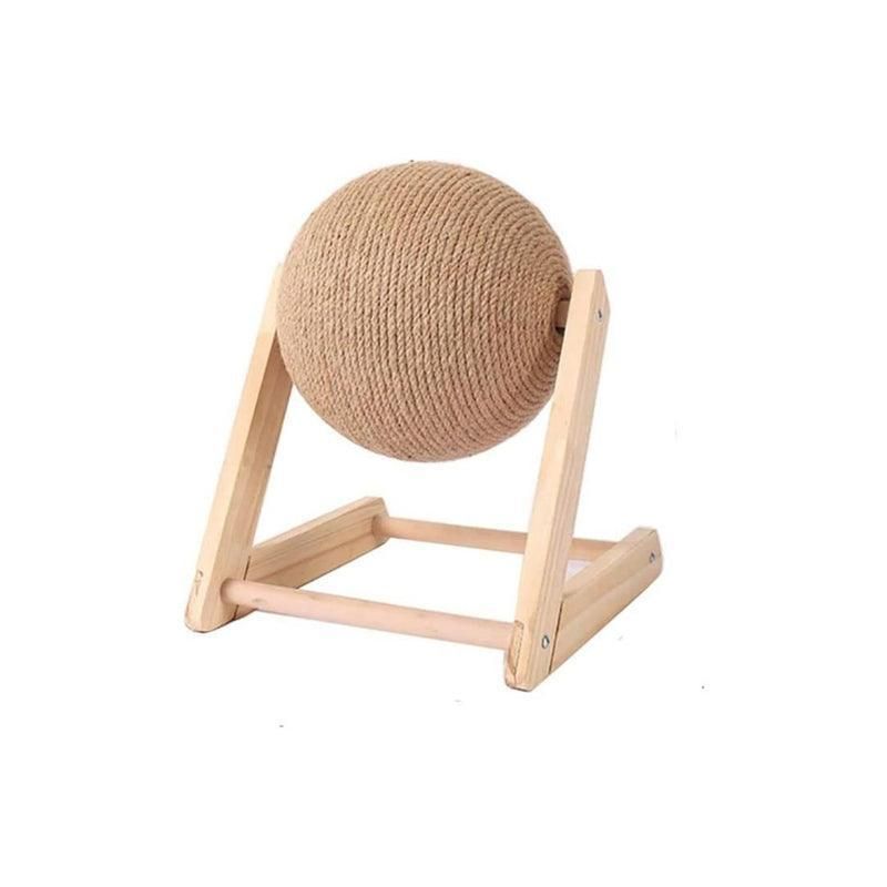 Natural Sisal Cat Scratching Ball — Scratcher Toy & Claw Saver