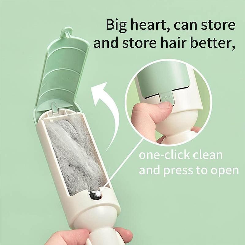 Self-Cleaning Pet Hair Brush — Red (Ships from Australia)
