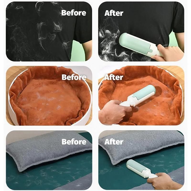 Self-Cleaning Pet Hair Brush — Red (Ships from Australia)