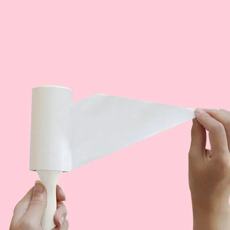 Pet Hair Lint Roller Set — 2 Handles + 10 Refill Rolls