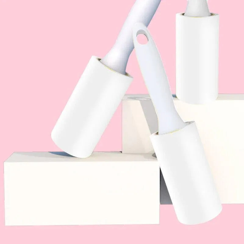 Pet Hair Lint Roller Set — 2 Handles + 10 Refill Rolls