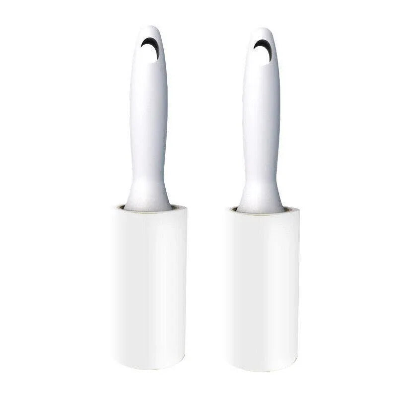 Pet Hair Lint Roller Set — 2 Handles + 10 Refill Rolls